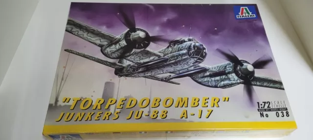 Maquette avion - ITALERI - TORPEDO BOMBER JUNKERS JU-88 A-17