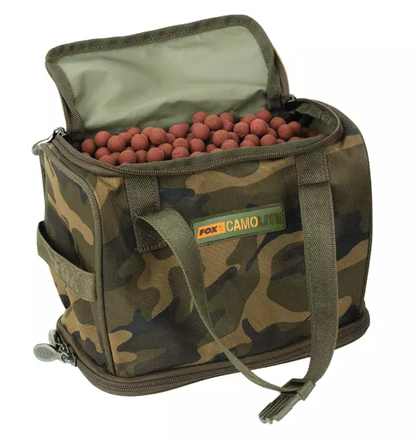 Fox Camolite Air Dry Bait Bag - Medium or Large - Carp Fishing Luggage NEW