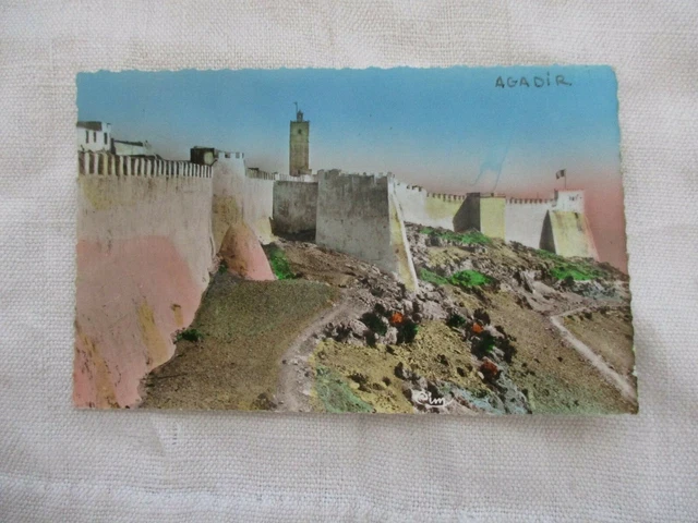 Cpsm Afrique Maroc Agadir La Kasbah