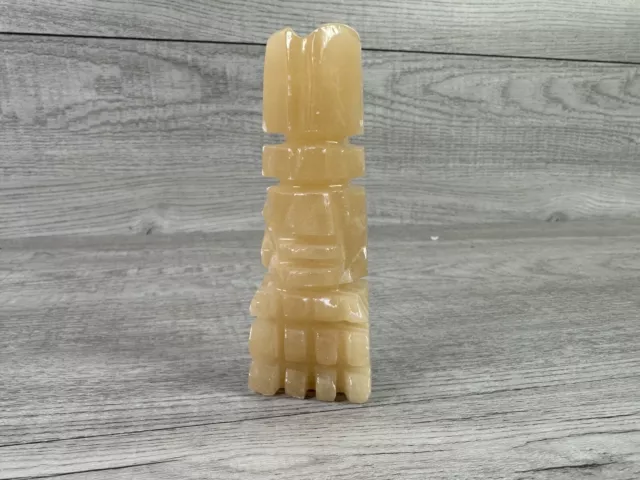 White Brown Marble / Onyx Stone Replacement Queen Chess Piece