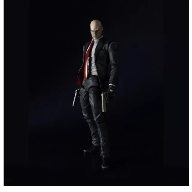 New Play Arts Kai PA HITMAN ABSOLUTION AGENT 47 Action Figure in Box