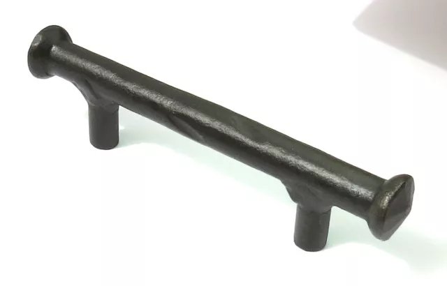 Wrought Iron 4" Cabinet Drawer Pull Handle 64mm Forged Farmhouse Cupboard Door