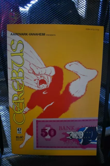 Cerebus the Aardvark #47 1st Print Aardvark Vanaheim Comics 1983 Dave Sim 9.0