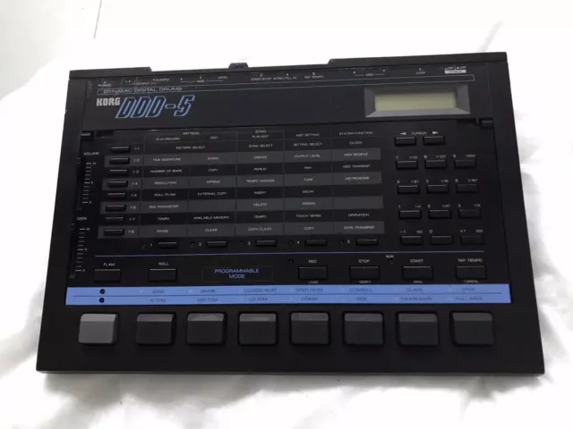 Korg DDD-5 vintage 1980's drum machine