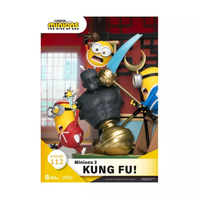 Beast Kingdom Les Minions 2 diorama Kung Fu! - D-Stage Story Book Series 2