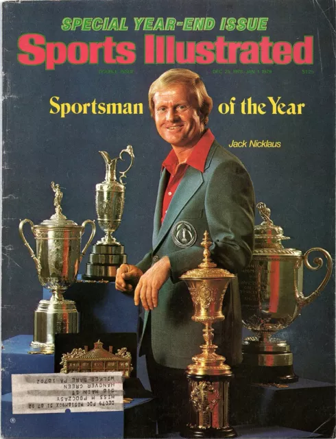 1978 Print ad Jack Nicklaus Cover Of Sports Illustrated Dec 25 1978/Lord Calvert