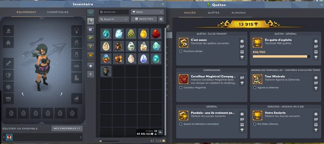 Compte Dofus Touch Niveau 200 – Terra Cogita Nini – MMORPG – Plateforme Android Et Apple II