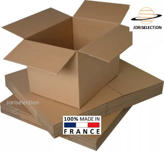 Boîtes de déménagement en carton demenagement double cannelure 40 x 30  x 30  CM