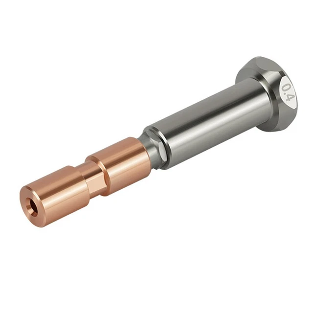 All-in-One Hotend Kit Für Anycubic Kobra 3 Max – 0,4 Mm Vorinstalliert + 0,6 & 0,8 Mm Gehärtete Düsen, 500 °C, 30 Mm³/s Fluss, 600 Mm/s Druck – Schnellwechsel