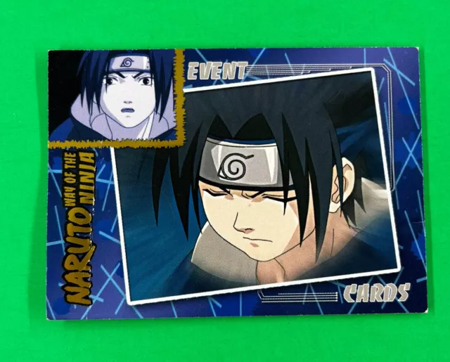 2002 Panini Naruto Ninja RANKS SASUKE Card #SD3