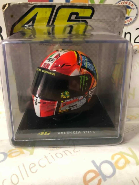 Valentino Rossi Tous Mes Casques Test Valencia 2010 100
