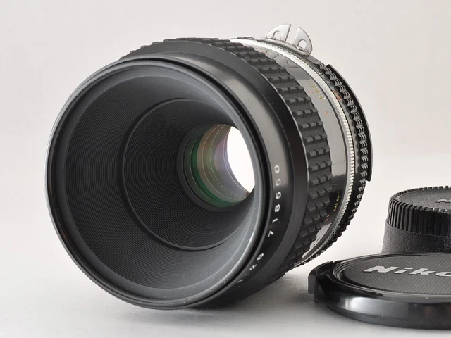 Nikon Ai-s Micro Nikkor 55mm f/2.8 S MF Prime Lens from Japan