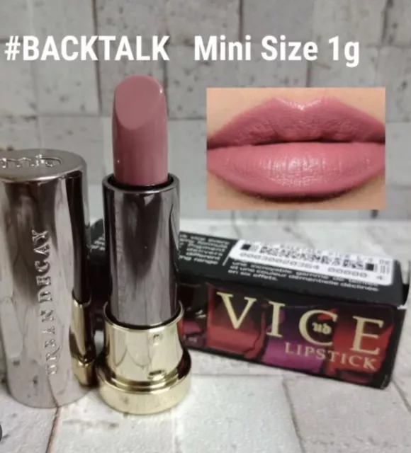 Urban Decay Vice Lipstick 1g.(3 For £9.)