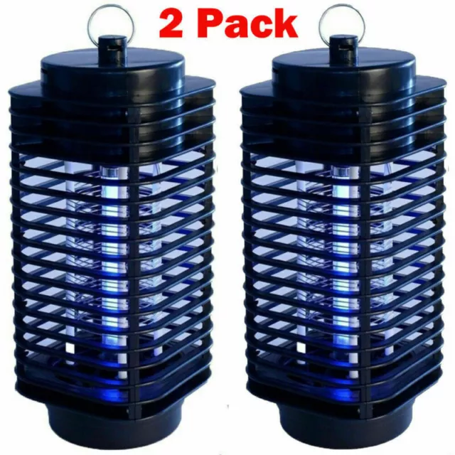 Electric Fly Bug Mosquito Insect Zapper Killer LED Light Trap Pest Control Lamp