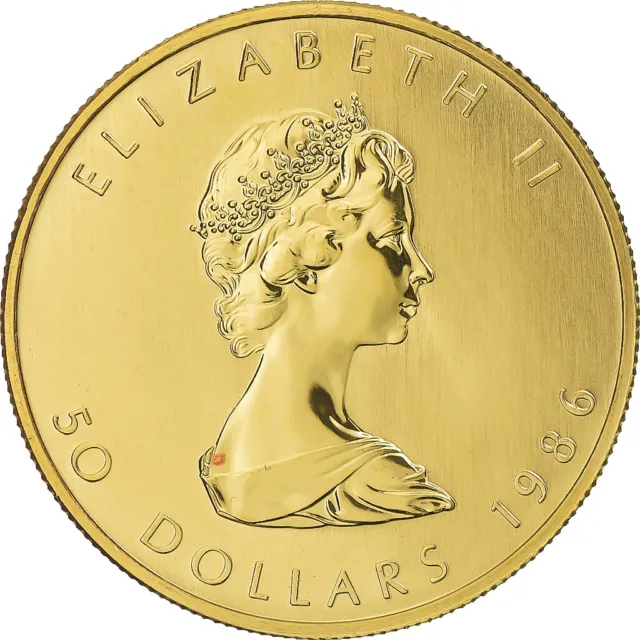 [#345139] Monnaie, Canada, Elizabeth II, 50 Dollars, 1986, Royal Canadian Mint,