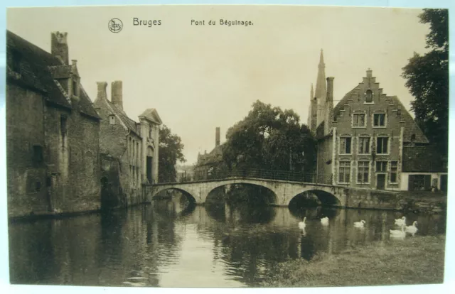 CPA - [Belgique] - Bruges - Pont du Béguinage - TTBE