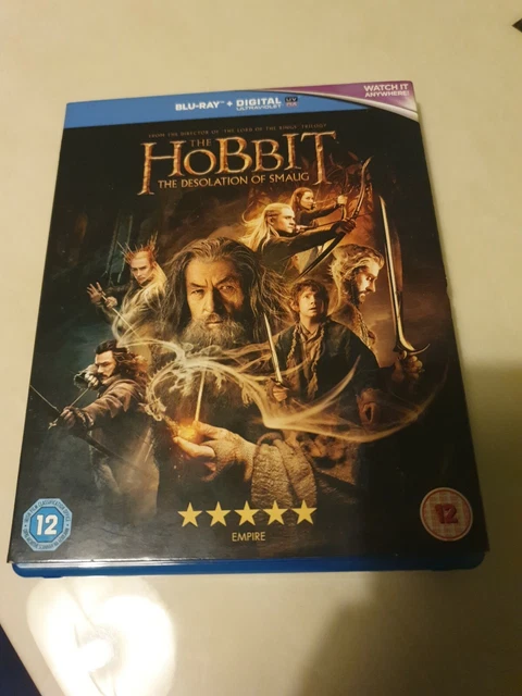 The Hobbit: The Desolation of Smaug Blu-ray (2014) Martin Freeman, Jackson