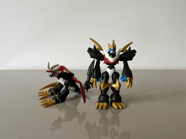 Bandai Digimon Figures Imperialdramon (Dragon & Fighter modes) 3.5" H T 2000