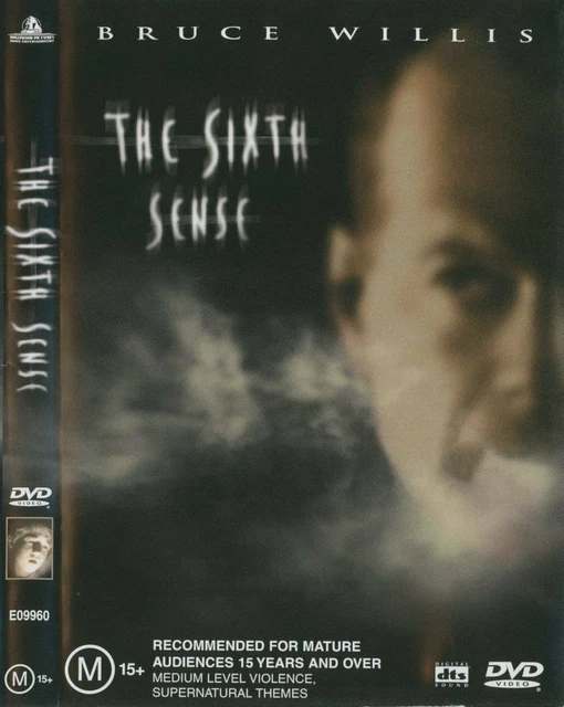 SIXTH SENSE DVD Bruce Willis Movie - M. Night Shyamalan - THRILLER ...