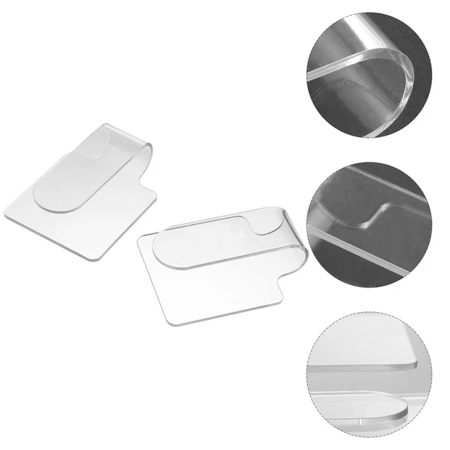 2 palets de mano palets de manicura espátula cosmética bandeja