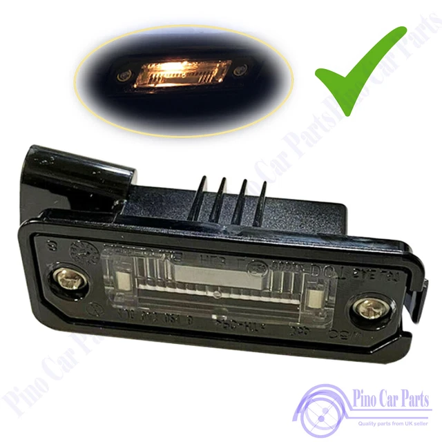 2 x Genuine Number Plate Light For VW Polo, Phaeton, Seat Exeo, Altea 3D0943021A
