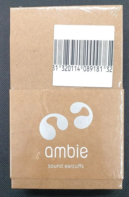 AMBIE AM-TW01/WC SOUND Earcuffs Open Ear Bluetooth Earbuds Black
