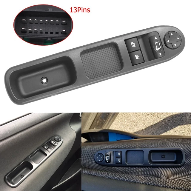 Fensterheber Neu Ersatz Schalter Einheit 6554QC für Peugeot 207 SW CC Citroen C3