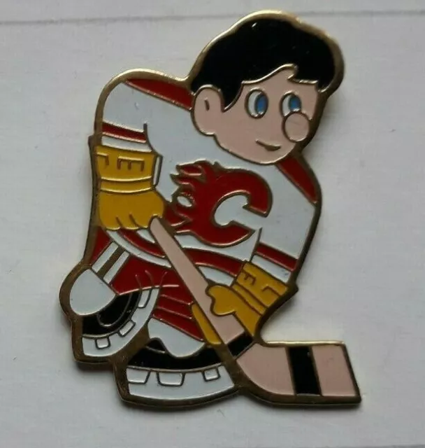 NHL Pin Spieler Calgary Flames Alberta Canada