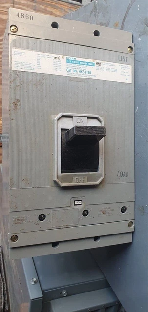 GOULD  Circuit Breaker 800 Amp 600 Volt 3 Pole