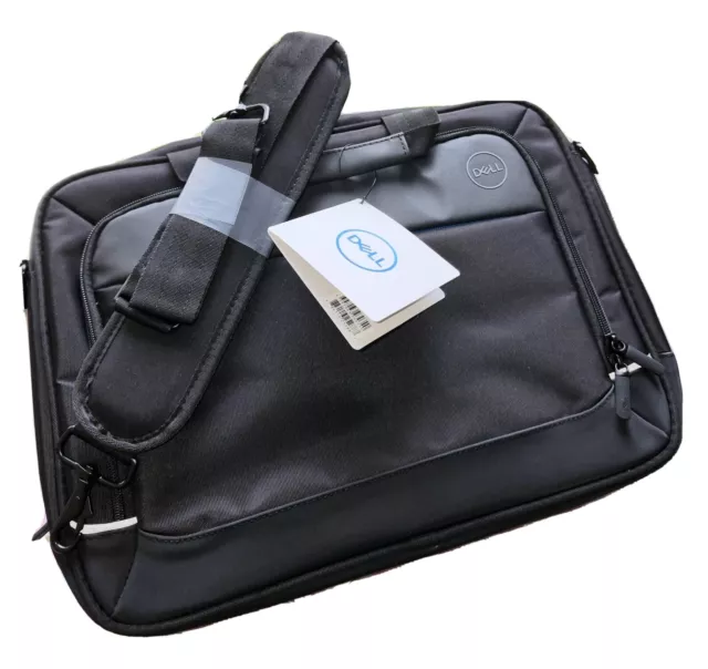 New Dell PROFESSIONAL Carrying Case Briefcase for Any 14" Notebook Tablet Black