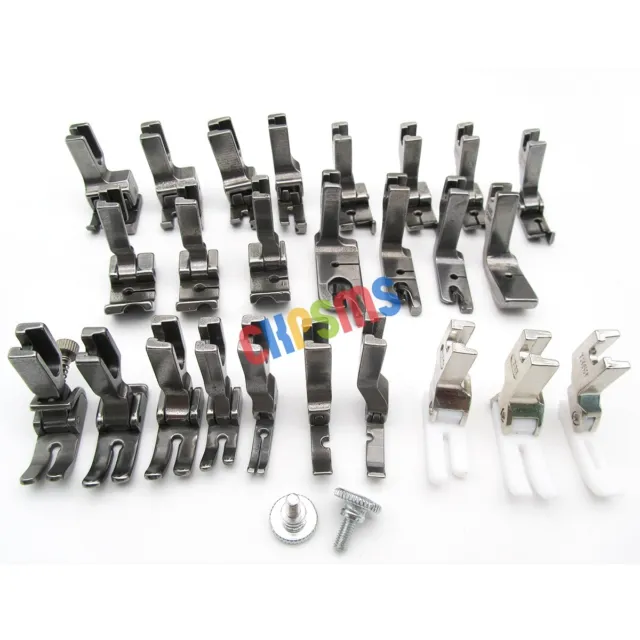 25Pcs Presser Feet Set Fit For Juki Brother Singer Consew High Shank