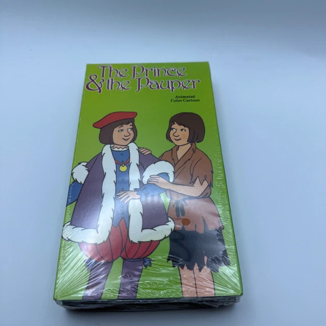 THE PRINCE AND the Pauper VHS 1991 Animated Color Cartoon AIC Home ...