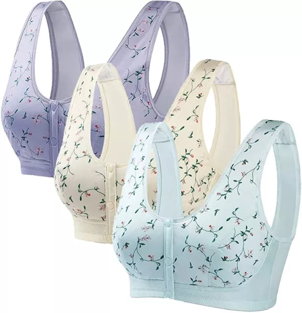 SKIN 50/115 BRAS for Women Daisy Bras Front Snaps Comfortable Full Coverage  B G9 $10.42 - PicClick AU