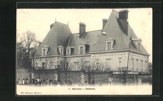 CPA Marines, Château, château 1912