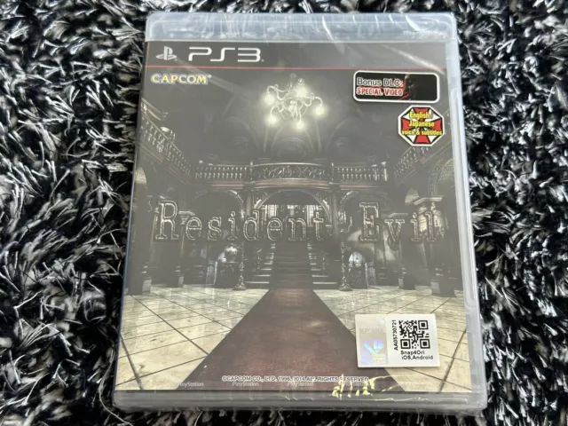 Resident Evil Hd Remaster Capcom Sony Playstasion 3 PS3 / Brand New Sealed