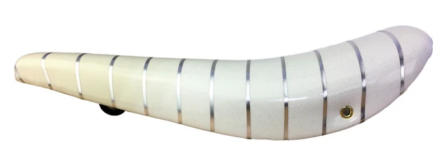 Blanche Selle de vélo de route en fibre de carbone pour hommes, siège de vélo de course, ondulé, sans tapis, - Sport