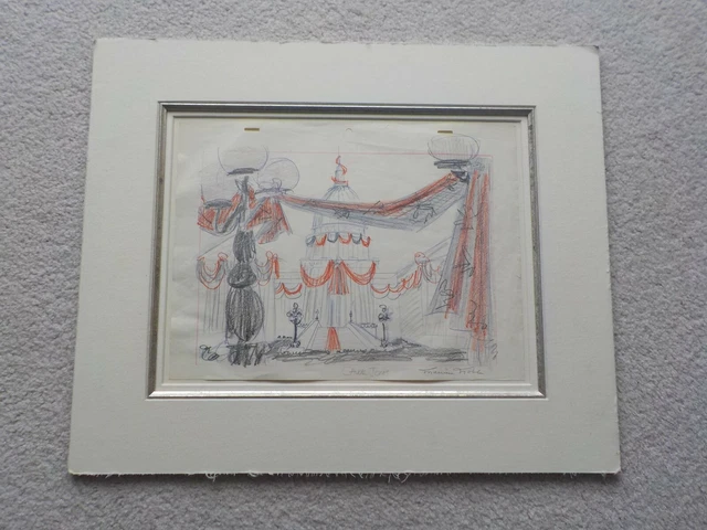 ORIGINAL WARNER BOYHOOD Daze Sketch Drawing Cel Cell Signed Chuck Jones ...