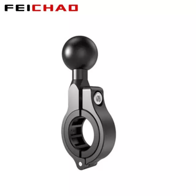 FEICHAO Ball Head Mount Motorcycle Bracket Bicycle Handle Bar Clip Holder Clamp