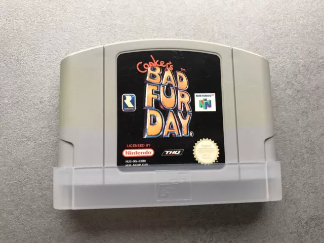 Conkers Bad Fur Day N64 - Sehr guter Zustand