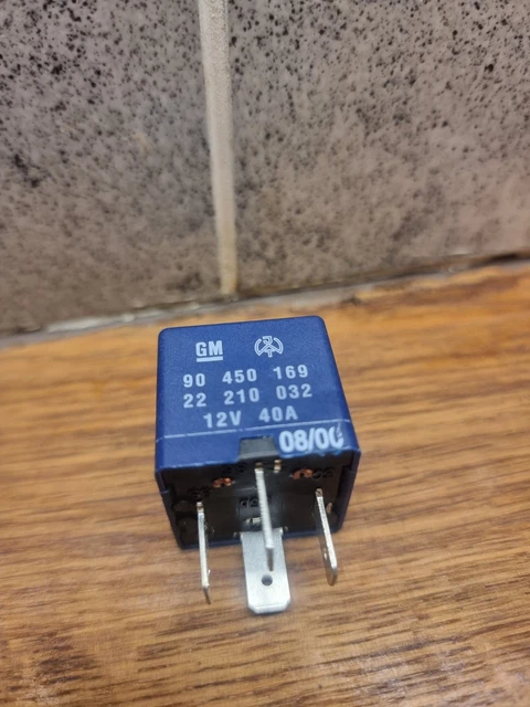 thumbnail image 2 of Genuine Vauxhall Opel Vectra C Relay – 5-Pin Brown 13125543 12V 40/50A (Used) 2 of 3