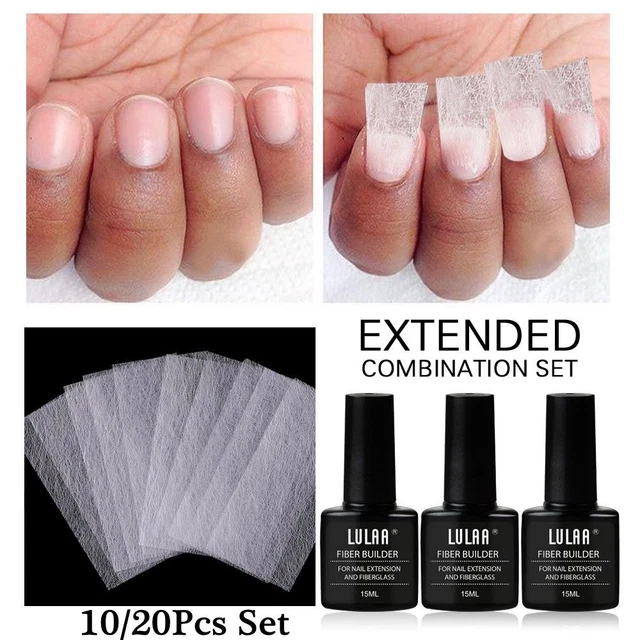 Buiding Glue Builder Gel Nail Extension Fiberglass Non-woven Silk Fiber Glass