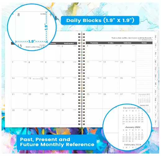 2024-2025-monthly-planner-calendar-two-side-pocket-january-2024-december-2025-11-97-picclick