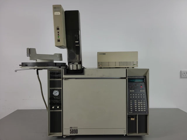 Hewlett Packard 5890 GC Gas Chromatograph System w/ HP7673A Lab Faulty
