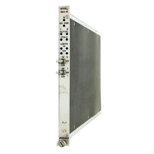 Joerger Model SMC-R Stepping Motor Controller Driver Plug-In CAMAC Module