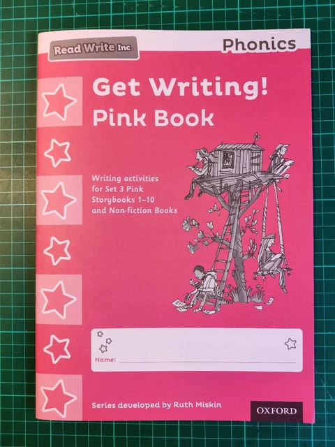 READ WRITE INC. Phonics: Get Writing! Pink Book Pack by Miskin Ruth £6. ...