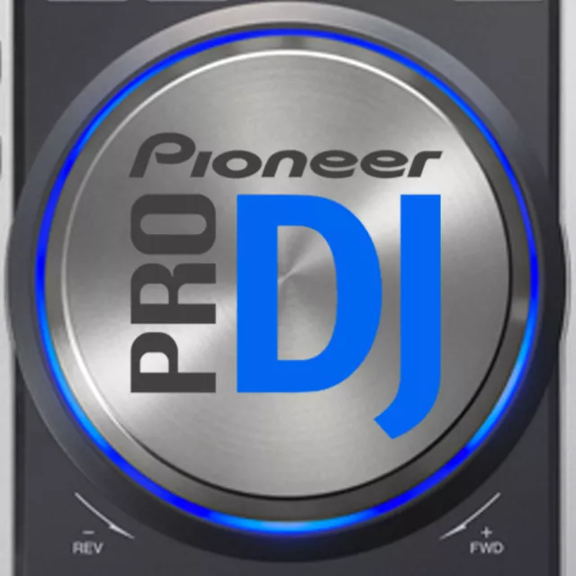 Pioneer Cdj200 Pro Dj (Blue) Jog Dial Slipmat Graphics /  Serato Traktor Cdj 200