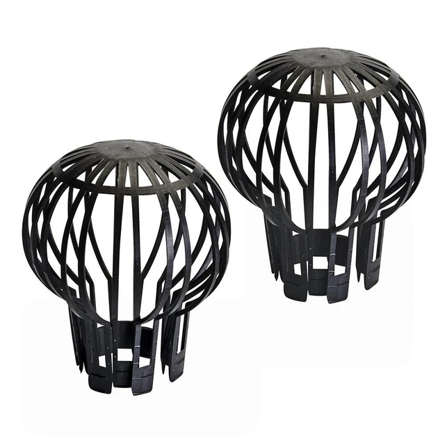 Protección de tubo de canalón Silverline, doble paquete Doble paquete.