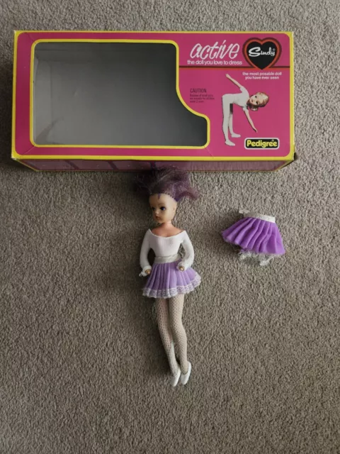 Boxed Pedigree Active Sindy Doll Ballerina 44654 Set - Good Condition ✅