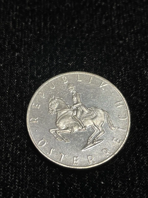 1964 Austria, 5 Shilling, KM- 2889, uncertified, uncirculated, near Gem proof.