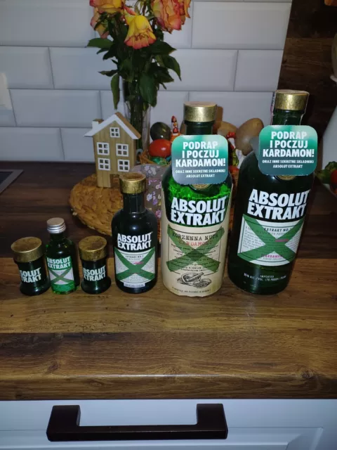 Abaolut Vodka Extrakt Sammlung